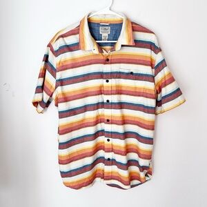 L.L. Bean BeanFlex‎ All Season Flannel Soft Cotton Shirt Traditional Fit Size L
